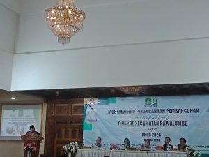Camat Rawa Lumbu Gelar Musrenbang Guna RKPD Tahun Anggaran 2026