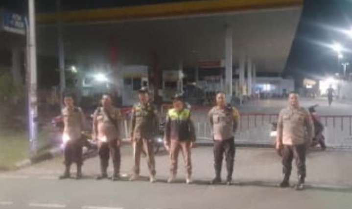Patroli Tiga Pilar Sisir Kemayoran, Polisi Cegah Balap Liar dan Tawuran