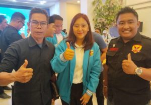 Hadiri Pelantikan DPD KNPI Kota Bekasi, Generasi Muda GRIB Jaya Kota Bekasi Siap Dukung Penuh Adelia